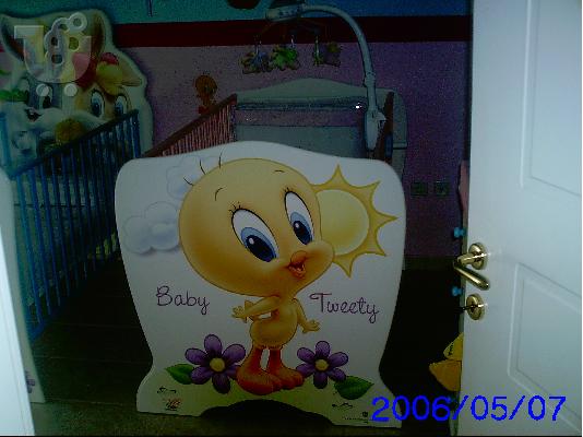 κρεβατι-κουνια μεχρι προεφηβικο baby tweety